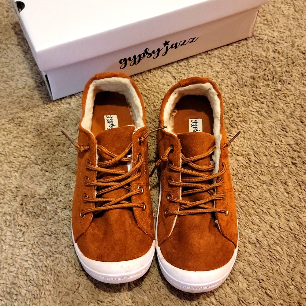 Gypsy jazz tan Ronnie shoes